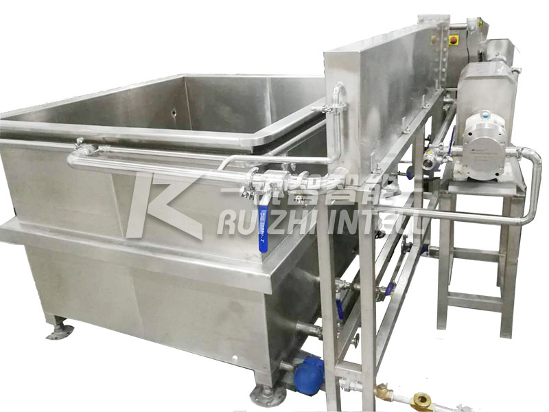 智能鹵煮生產(chǎn)線可以實(shí)現(xiàn)生產(chǎn)過(guò)程工藝的全自動(dòng)化